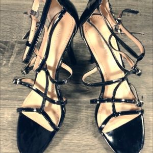Shoes Strap heels black